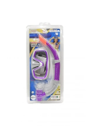 Maske Şnorkel Safari Dalış Seti Tepered Cam /113CSB