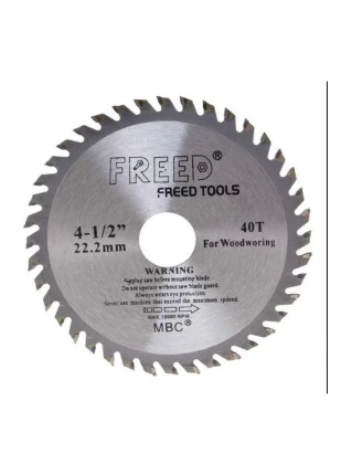 Freed ASM-20 115 mm Ahsap Kesici Elmas Testere 40 Diş