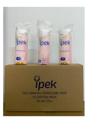 Makyaj Temizleme Pamuğu 70li X30 Paket