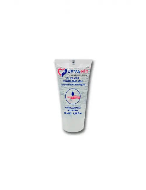 10 Adet, 50ml Tüp Jel, Devanit Dezenfektan - El Temizleme Jeli