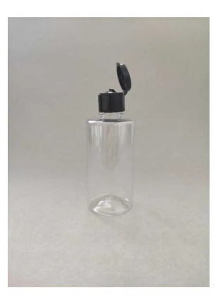 100 Adet 100 Ml Siyah top Kapaklı Kolonya, Dezenfektan, Likit Şişesi 100x100 Ml