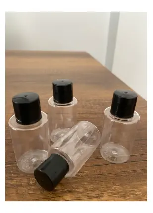 1000 Adet Kapaklı Boş Şişe 30 ml Dekoratif Şampuan Şişesi