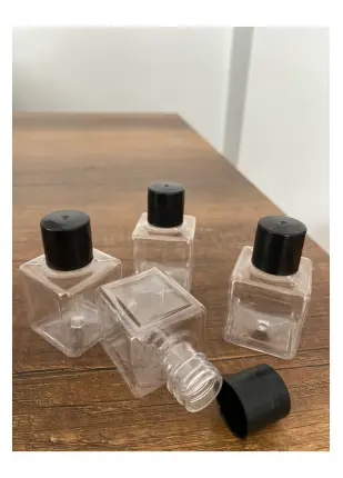 1000 Adet Us-7 Kapaklı Boş Şişe 35 ml Dekoratif Şampuan Şişesi