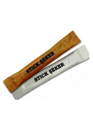 Tüm Sıcak Içecekleriniz Için Beyaz Stick Şeker 3 Gr