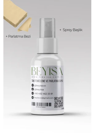Beyisa Mücevher Altın Ve Gümüş Takı Temizleme Ve Parlatma Suyu 50 ml