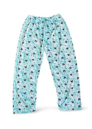 Desenli Penye Yumuşak Rahat Beli Lastikli Yazlık Tayt Pijama Pantolon Desen 2 - Royaleks
