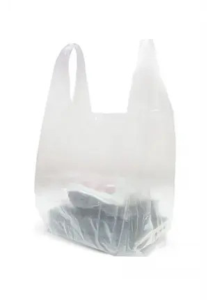 Şeffaf Atlet Poşet Küçük Boy 24x43 cm 1 Paket Takriben 300 Adet