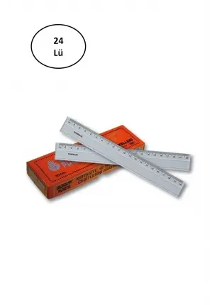Yıldızlar 20 Cm Cetvel 24'lü