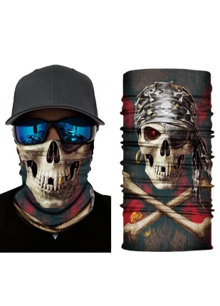 Motorcu Boyunluk Baf Buff Bandana 25x48 Cm Model 2