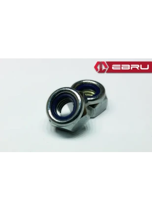 Altıköşe Fiberli Somun M10 - 10 Adet