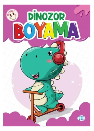 Sevimli Dinozor Boyama