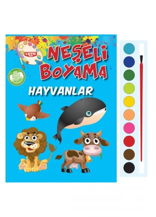 Neşeli Boyama - Hayvanlar