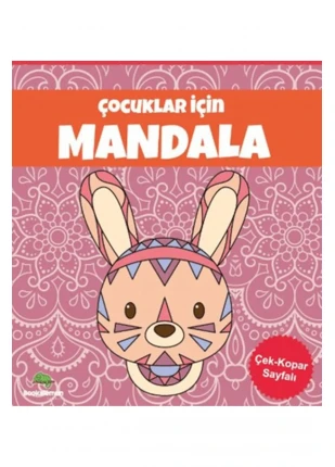 Çocuklar İçin Mandala - Pembe
