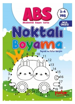 ABS 3-4 Yaş Noktalı Boyama