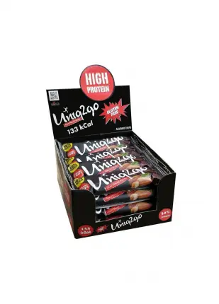 Power Almond Midi 16'lı Kutu 38gr (%30 Protein) Badem Parçacıklı Naturel Proteinli Bar