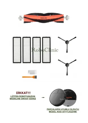 Xiaomi Mi Vacuum Mop 2 Pro Plus Robot Süpürge Uyumlu Fırça,hepa Filtre Seti-9 Parça Xiaomi Mi Vacuum Mop 2 Pro Plus Robot Süpürge Uyumlu Fırça,hepa Filtre Seti-9 Parça