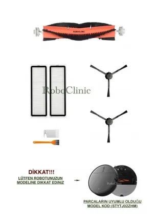 Xiaomi Mi Vacuum Mop 2 Pro Plus Robot Süpürge Uyumlu Fırça,hepa Filtre Seti-7 Parça Xiaomi Mi Vacuum Mop 2 Pro Plus Robot Süpürge Uyumlu Fırça,hepa Filtre Seti-7 Parça