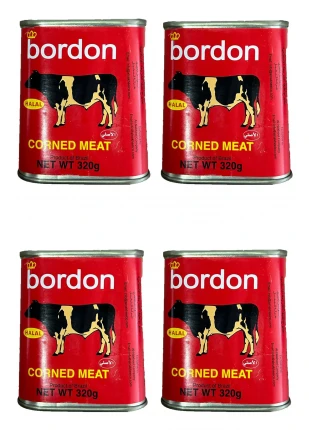 CORNED MEAT 320 GR X 4ADET