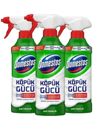 Domestos Köpük Gücü Köpük Çamaşır Suyu Çam Ferahlığı 450 ml x3