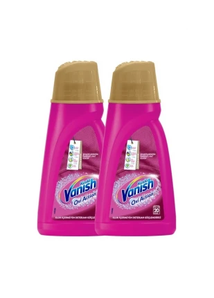 Vanish Kosla Oxi Action Gold Pembe Sıvı Leke Çıkarıcı 2x3000 ml