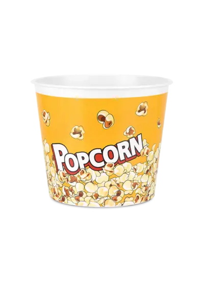 Popcorn Mısır Kovası Dekoratif