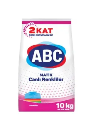 ABC Matik 10 Kg canlı renkler