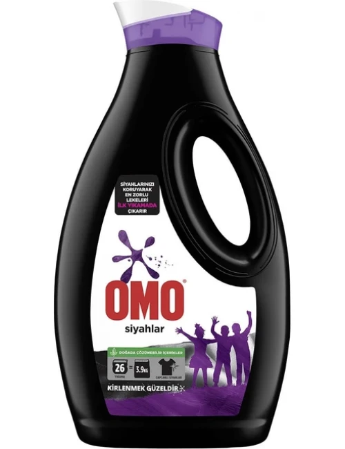 Omo Sıvı Deterjan Siyahlar 26 Yıkama 1690 ml