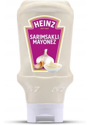 Heinz Sarımsaklı Mayonez 400 Gr 6 Adet