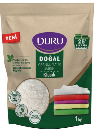 Duru Doğal Granül Matik Sabun Klasik 1 kg 25 Yıkama