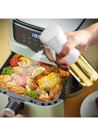 210 ML Tetikli Sprey Cam Yağ Limon Sos Spreyi Yağ Şişesi Airfryer- Tava  Yağdanlık