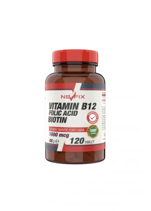 Vitamin B12 1000 Mcg Folic Acid&Biotin