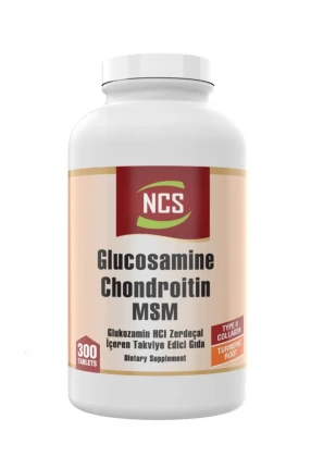 Glucosamine Chondroitin Msm Collagen Glukozamin 300 Tablet