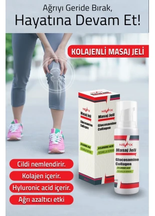 Glukozamin Kolajen Akgünlük Hyaluronic Acid Jel 100 ml