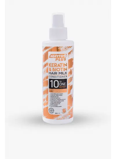 Softto Plus Keratın Biotin Saç Sütü 200ml