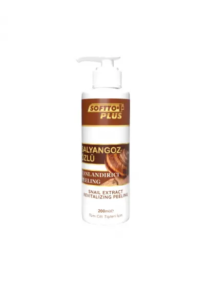 Softto Plus Salyangoz Özlü Canlandırıcı Peeling 200 Ml