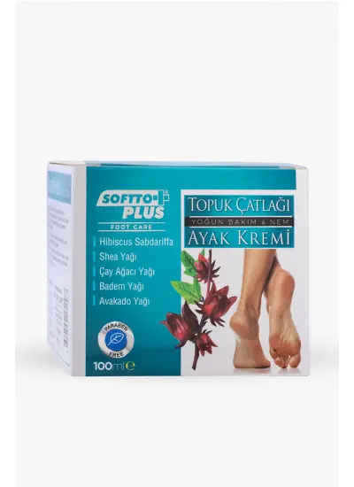 Softto Plus Topuk Çatlağı ve Ayak Kremi 100ml