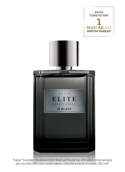 Avon Elite Gentleman in Black Erkek Parfüm Edt 75 Ml.