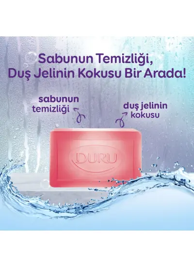 Duru Fresh Sensations Çiçek Tazeliği 4 Adet Duş Sabunu 600Gr