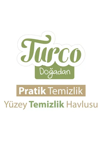 Turco Doğadan Pratik Yüzey Temizlik Havlusu 100 Yaprak