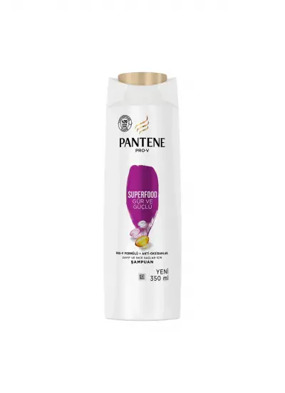 Pantene Superfood Gür Ve Güçlü Şampuan 350 ml