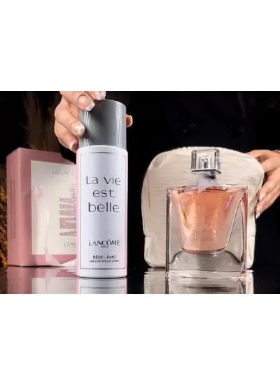 Lancome La Vie Est Belle Edp 75 ml Kadın Parfüm ve deodorant çantalı