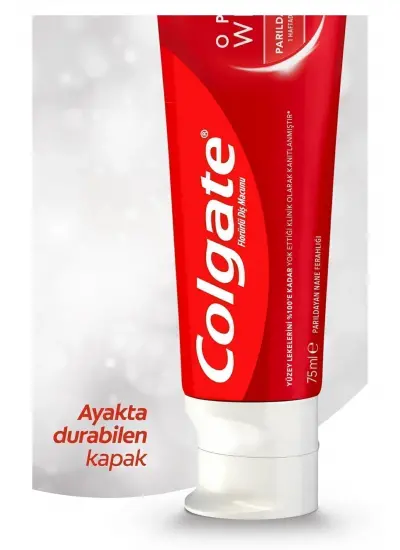 Colgate Optic White Parıldayan Beyazlık Beyazlatıcı Diş Macunu 75 ml