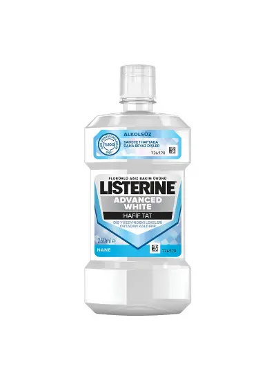 Listerine Ağız Gargarası Advanced White 250 ml