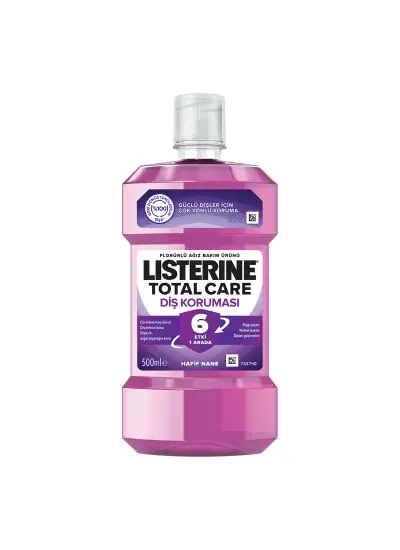 Listerine Total Care Ağız Bakım Gargarası Nane 500 ml x2