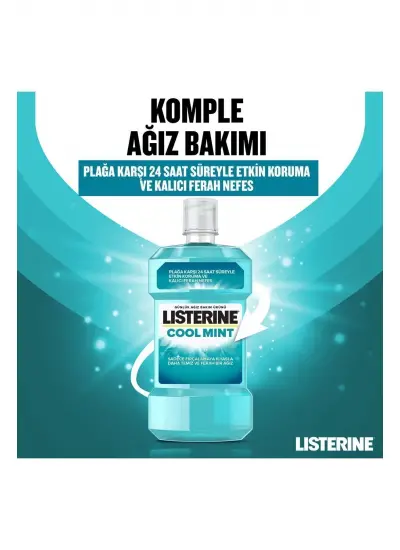 Listerine Total Care Cool Mint Ağız Gargarası 500 ml x2