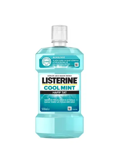 Listerine Total Care Cool Mint Ağız Gargarası 500 ml x2