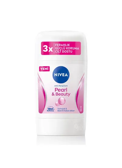 Nivea Kadın Stick Deodorant Pearl & Beauty 48 Saat Anti-Perspirant Koruma 50 ml