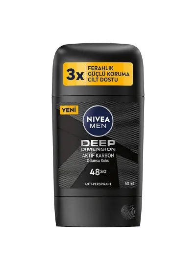 Nivea Men Deep Dimension Erkek Stick Deodorant 50 ml