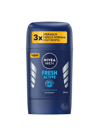 Nivea Men Fresh Active Erkek Stick Deodorant 50 ml