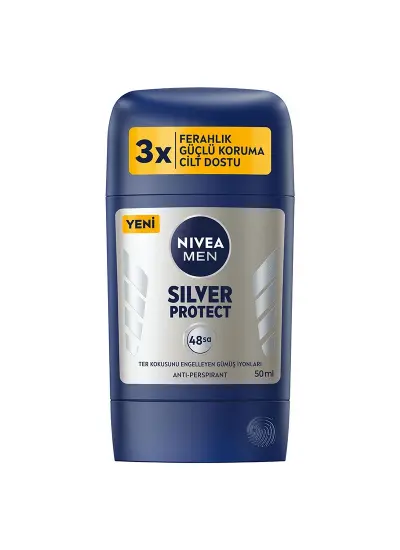 Nivea Men Silver Protect Erkek Stick Deodorant 50 ml